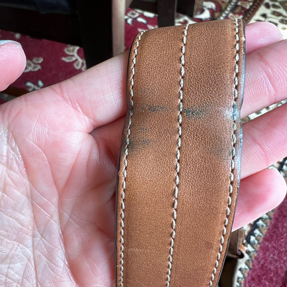 Coach REHAB Suede Crossbody Bag Style 1418 (A459) - Picture 9 of 15